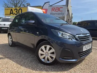 Used Peugeot 108 Active 68 HP (50 kW) 2017 Blue Hatchback