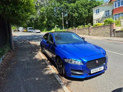 Used Jaguar XF R-Sport 2017 Blue Sedan