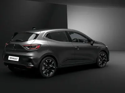 New Renault Clio Techno 2026 Black Hatchback