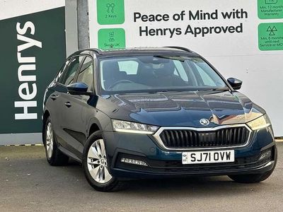 Used Skoda Octavia SE 150 HP (110 kW) 2022 Blue Estate