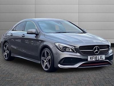 Mountain grey Used 2018 Mercedes CLA250 AMG Sedan | £15,950 (Fair price)