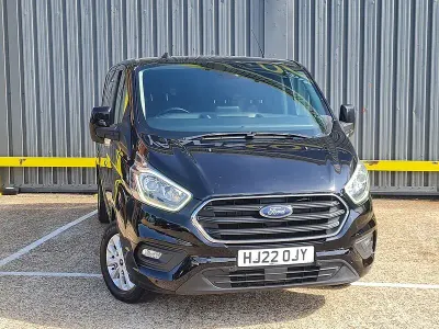 Used Ford Transit Custom Limited 170 HP (125 kW) 2022 Black Van