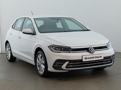 Used VW Polo Style 95 HP (69 kW) 2023 White Hatchback
