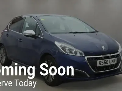 Used Peugeot 208 Allure 2016 Blue Hatchback