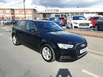 Used Audi A3 2019 Black Sedan