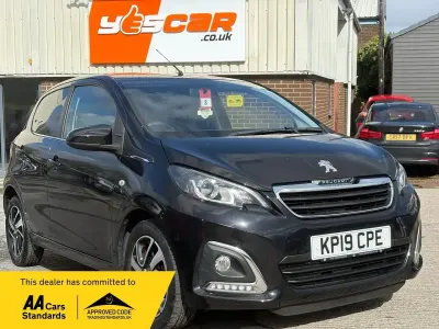 Second-hand Peugeot 108 Allure 2019 Negru Hatchback