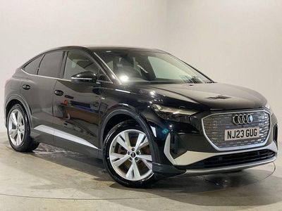 Used Audi Q4 Sportback e-tron S-Line 150 kW (204 HP) 2023 Black SUV