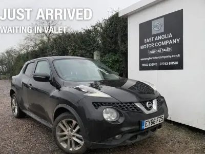 Used Nissan Juke Acenta 115 HP (84 kW) 2016 Black SUV