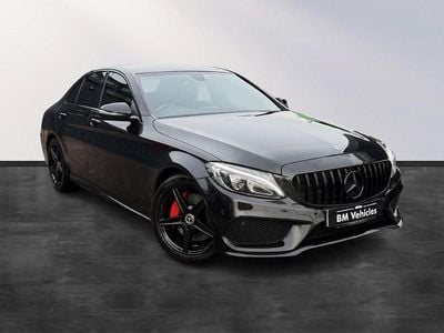 Black Used 2017 Mercedes C250 AMG line Sedan | £12,995 (Good price)