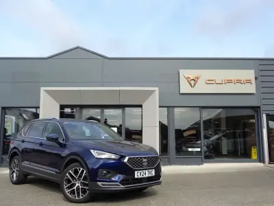 Used Seat Tarraco Xperience Lux 150 HP (110 kW) 2024 Blue SUV