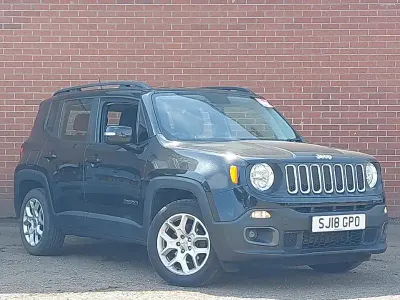 Used Jeep Renegade Longitude 110 HP (80 kW) 2018 Black SUV