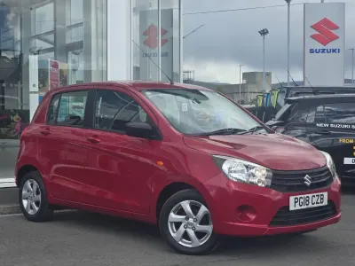 Usado Suzuki Celerio SZ3 68 HP (50 kW) 2018 Vermelho Citadino