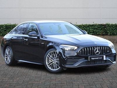 Black Used 2023 Mercedes C43 AMG Premium Sedan | £38,992 (Good price)