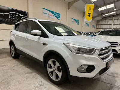 Used Ford Kuga ST-Line X 150 HP (110 kW) 2018 White SUV
