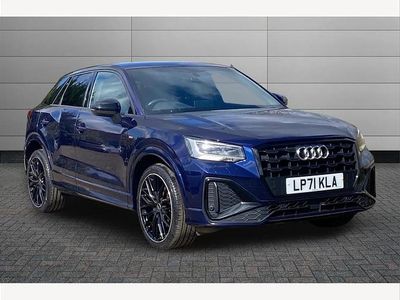 Used Audi Q2 Black Edition 150 HP (110 kW) 2022 Blue SUV
