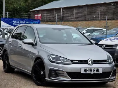 Used VW Golf VII GTD 184 HP (135 kW) 2018 Silver Hatchback