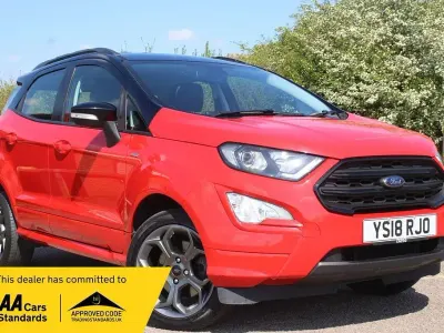 Używany Ford Ecosport ST-Line 140 KM (102 kW) 2018 Czerwony SUV