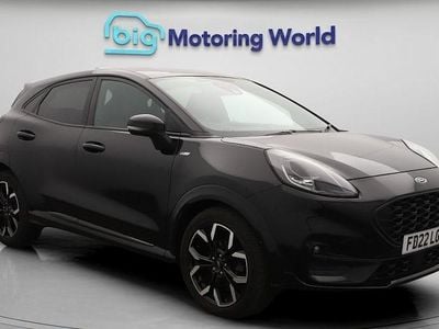 Black Used 2022 Ford Puma ST-Line X Hatchback | £13,500 (Good price)