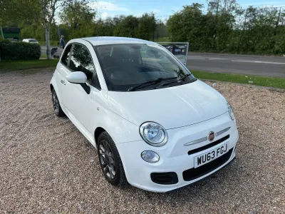 Used Fiat 500 S 69 HP (50 kW) 2013 White Hatchback