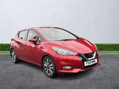 Used Nissan Micra Acenta 2019 Red Hatchback
