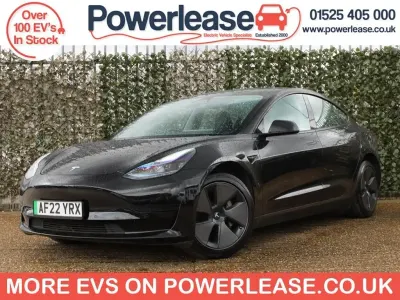 Used Tesla Model 3 Standard Range Plus 177 kW (241 HP) 2022 Black Sedan