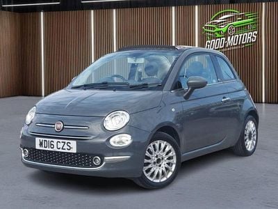 Used Fiat 500C Lounge 105 HP (77 kW) 2016 Grey Cabriolet