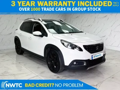 Used Peugeot 2008 Allure 110 HP (80 kW) 2017 White SUV