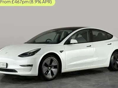 Used Tesla Model 3 Long Range AWD 366 kW (498 HP) 2023 White Sedan