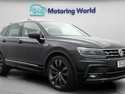 Used VW Tiguan R-line 150 HP (110 kW) 2020 Black SUV