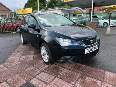 Second-hand Seat Ibiza 85 CP (62 kW) 2015 Negru Hatchback