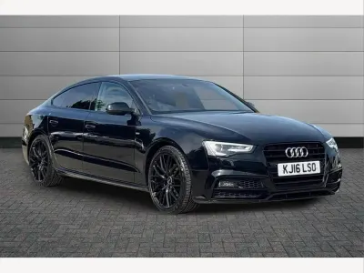 Used Audi A5 Advanced 177 HP (130 kW) 2016 Black Coupe