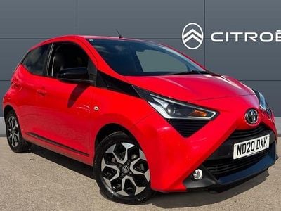 Used Toyota Aygo Trend 72 HP (52 kW) 2020 Red Hatchback