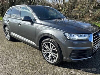 Used Audi Q7 S-Line 218 HP (160 kW) 2017 Grey SUV
