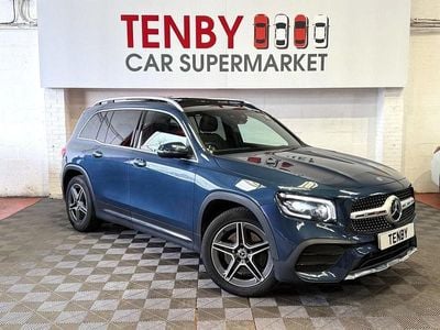 Used Mercedes GLB220 AMG line 190 HP (139 kW) 2020 Blue SUV