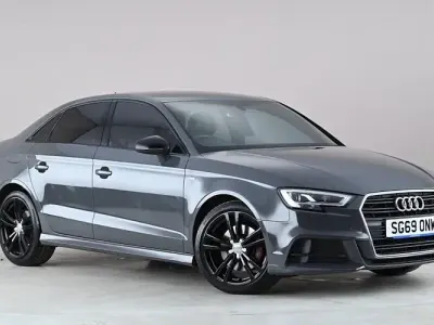 Used Audi A3 S-Line 150 HP (110 kW) 2019 Grey Sedan