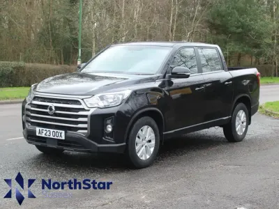 Used SsangYong Musso 181 HP (133 kW) 2023 Black Pickup