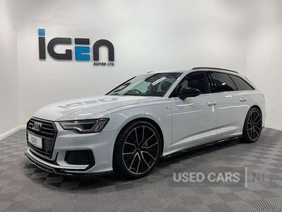 Begagnad Audi A6 Black Edition 204 HK (150 kW) 2020 Vit Kombi