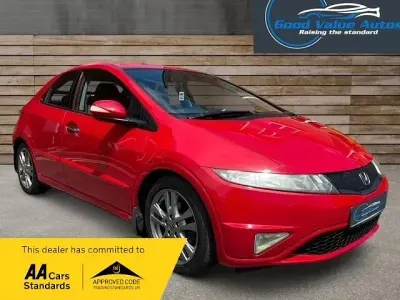Used Honda Civic SI 140 HP (102 kW) 2010 Red Hatchback