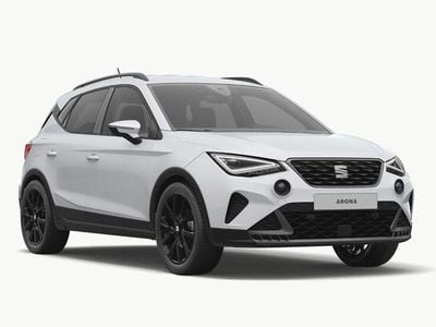New Seat Arona Black Edition 2026 Glacial white with grey roof SUV
