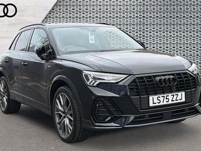 Used Audi Q3 Black Edition 150 HP (110 kW) 2025 Black SUV