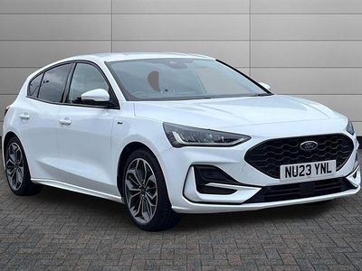White Used 2023 Ford Focus ST-Line X Hatchback | £16,990 (Fair price)
