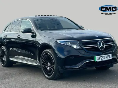 Used Mercedes EQC400 AMG Line Premium Plus 300 kW (408 HP) 2023 Black SUV
