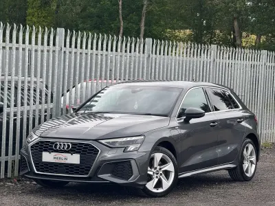 Used Audi A3 Sportback S-Line 204 HP (150 kW) 2022 Grey Hatchback