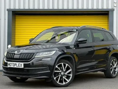 Used Skoda Kodiaq SportLine 190 HP (139 kW) 2019 Black SUV