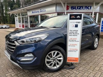 Used Hyundai Tucson SE 116 HP (85 kW) 2017 Blue SUV