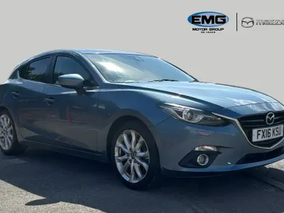 Used Mazda 3 Inclusive 120 HP (88 kW) 2016 Blue Hatchback