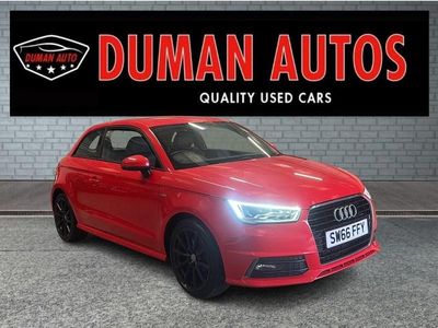 Used Audi A1 S-Line 125 HP (91 kW) 2016 Red Hatchback