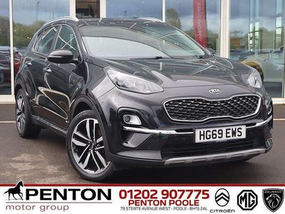 Begagnad Kia Sportage 174 HK (127 kW) 2019 Svart SUV