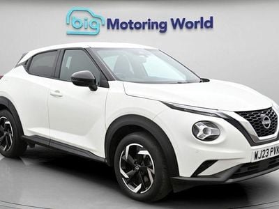 Used Nissan Juke N-Connecta 114 HP (83 kW) 2023 White SUV