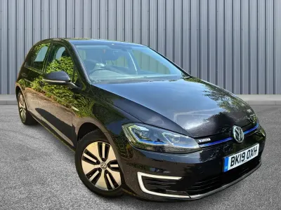 Used VW e-Golf 99 kW (135 HP) 2019 Black Hatchback